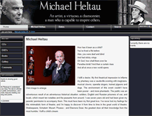 Tablet Screenshot of michaelheltau.com